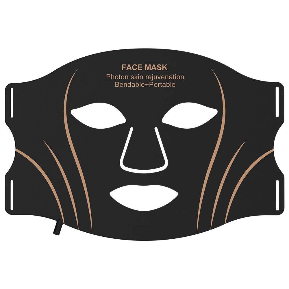LED Red Light Silicone Facial Beauty Mask