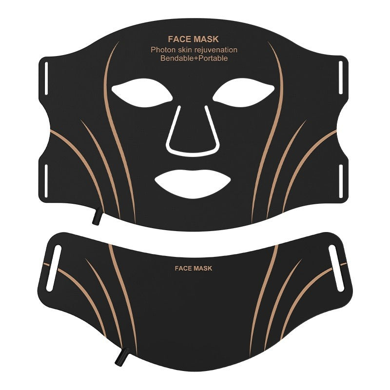 LED Red Light Silicone Facial Beauty Mask
